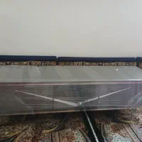 ست میز تلوزیون وجا کفشی رنگ طوسی