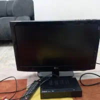 تلویزیون ۲۲اینچ LG و دستگاه دیجیتال|تلویزیون و پروژکتور|شهریار, شهرک شاهد|دیوار