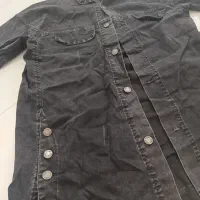 کت جین سنگ شور زغالی در حد نو نو|لباس|پره‌سر, |دیوار