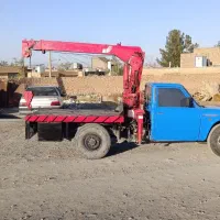 جرثقیل نیسان دوگانه‌سوز با دستگاه وسط|خودرو سواری و وانت|مشهد, ارشاد|دیوار