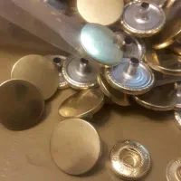 دکمه فلزی ضد زنگ ست کامل ۴ تیکه