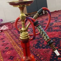 قلیون حاج اوغلی  قلیان  برنجی