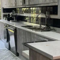 15متر کابینت آشپزخانه ام دی اف