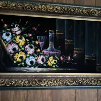 قاب نقاشی مخملی