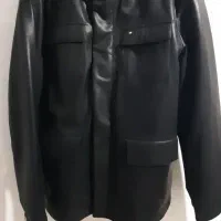کاپشن چرم سبک مردانه ایتالیا