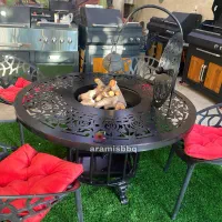 باربیکیو و آتشدان گرد در ابعاد سفارشی