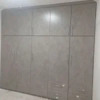 سفارشی سازی چوبلی ام دی اف هایگلاس کابینت کمد|کتابخانه، شلف، قفسه‌های دیواری|نورآباد ممسنی, |دیوار