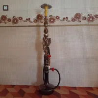 قلیان با طراحی خاص منبت کاری