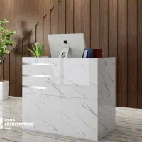 خانم پاسخگوی تلفن در شرکت بازرگانی