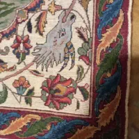 تابلو فرش عتیقه با قدمت بیش از ۱۰۰سال|کلکسیون اشیاء عتیقه|تهران, فرمانیه|دیوار