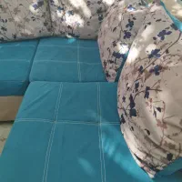 مبل هفت نفره با سه عدد میز جلو مبلی|مبلمان خانگی و میز عسلی|رزن, |دیوار