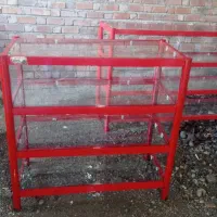 فروش قفسه و ویترین تمام شیشه مغازه