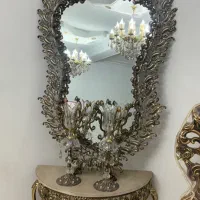 ایینه و‌شمعدان