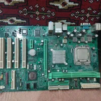 مادر برد وDVDwriter وکارت گرافیک و رم DDR2 GeIL