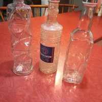 بطری شیشه ای خالی 3 عدد