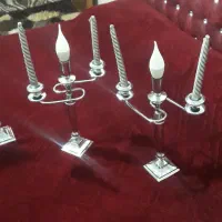 آئینه و شمعدان طرح استیل|آینه|اردبیل, |دیوار