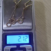 گوشوار طلا کم‌وزن نمادار