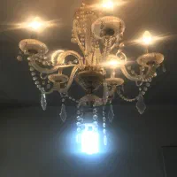 کریستال ( شیشه ای ) ۶ شعله سالم و شیک|حراج|اصفهان, هزارجریب|دیوار