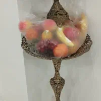 دو عدد جا میوه ای برنزی