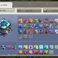 اکانت کلش آف کلنز تان سیزده|کنسول، بازی ویدئویی و آنلاین|شهریار, شهرک وائین|دیوار