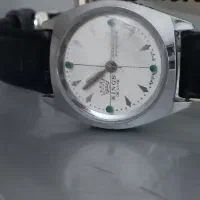 ساعت کوکی رولکس کینگ قدیمی کلکسیونی نگین سبز
