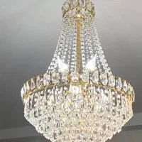 لوستر کریستال درجه یک ۷ شعله