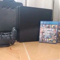 ps4 slim 1t پی اس فور اسلیم ۱ترا دودسته با لوازم