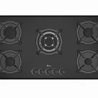 گاز پنج شعله شیشه ای ۵۰۸۷ مشکی بیمکث