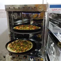 پیتزا پز دو سینی