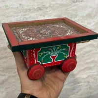 گاری چوبی چرخ طافی طوافی طحافی شب یلدا لبو باقالی|صنایع دستی و سایر لوازم تزئینی|تهران, خانی آباد نو شمالی|دیوار