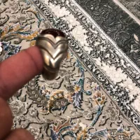انگشتره‌نقره با رکاب دست ساز