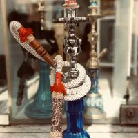 قلیون برنجی ست کامل .
