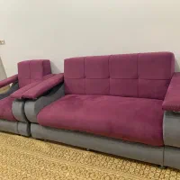 مبل۷نفره با پارچه نانو|مبلمان خانگی و میز عسلی|رشت, سلیمانداراب|دیوار