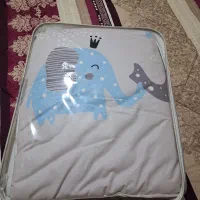 سرویس خواب مخمل طرحدار ۴ تکه نو|اسباب و اثاث بچه|اندیشه, اندیشه فاز ۱|دیوار