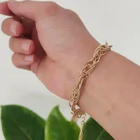 دستبندهای شنل طلاروس وارداتی|بدلیجات|قم, پردیسان|دیوار