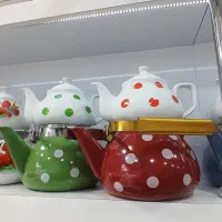 در طرح های جذاب قوری چینی کتری لعاب قیمت فقط1/650