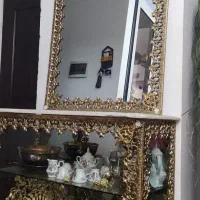 بوفه و آینه برنزی