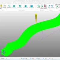 اموزش جی کد سورفیس برای سی ان سی روتاری چوب