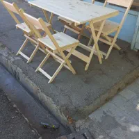 میز و صندلی تاشو مدرن
