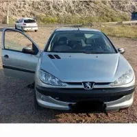 پژو ۲۰۶ نقره ای مدل ۸۳ تیپ ۲|خودرو سواری و وانت|تهران, باغ خزانه|دیوار