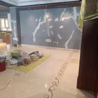 نقاشی ساختمان و کاغذ دیواری فروش و نصب بدون واسطه