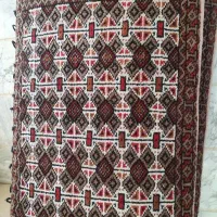 پشتی  طرح ترکمن  و فرش اتاق بچه ۴ پتری