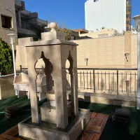 آبنما سنگی مدل مراکشی با پمپ و متعلقات