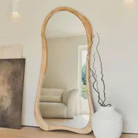 اینه قدی چوبی تولید بندرعباس(مدل دفرمه )|آینه|بندرعباس, |دیوار