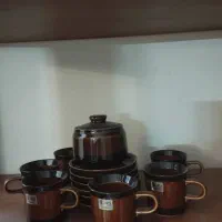 فنجون نعلبکی همراه قندان