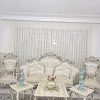 مبل سلطنتی استیل ورق طلا چوب راش جهیزیه