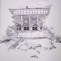 نقاشی با راپید وسیاه قلم