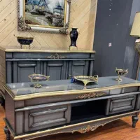 آینه کنسول میز تی وی|بوفه، ویترین، کنسول|زنجان, |دیوار