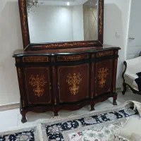 اینه و کنسول جنس چوب|بوفه، ویترین، کنسول|تهران, خواجه نظام الملک|دیوار