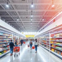 همکار خانم برای کار در فروشگاه مواد غذایی